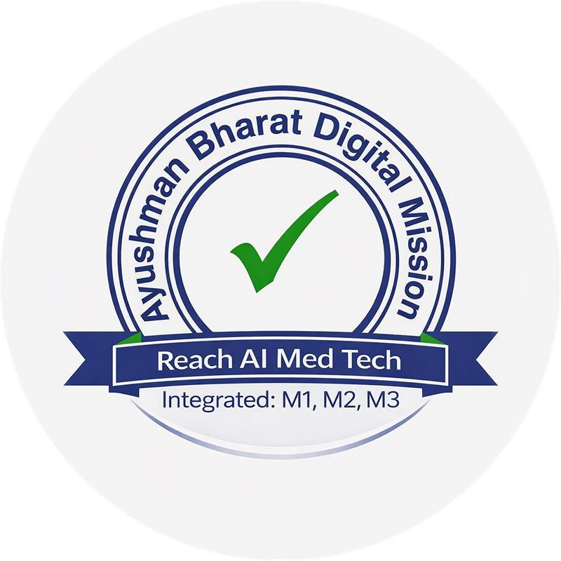 ABDM Compatible certification badge