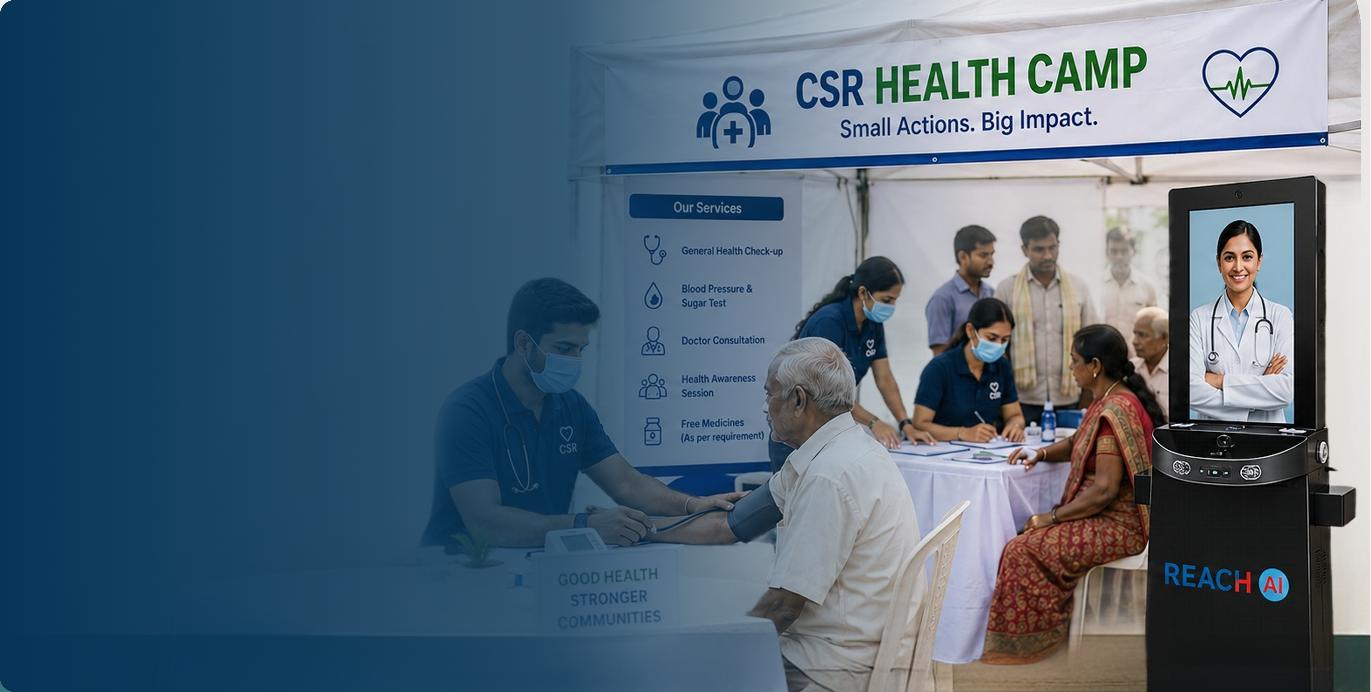 Rural healthcare CSR deployment